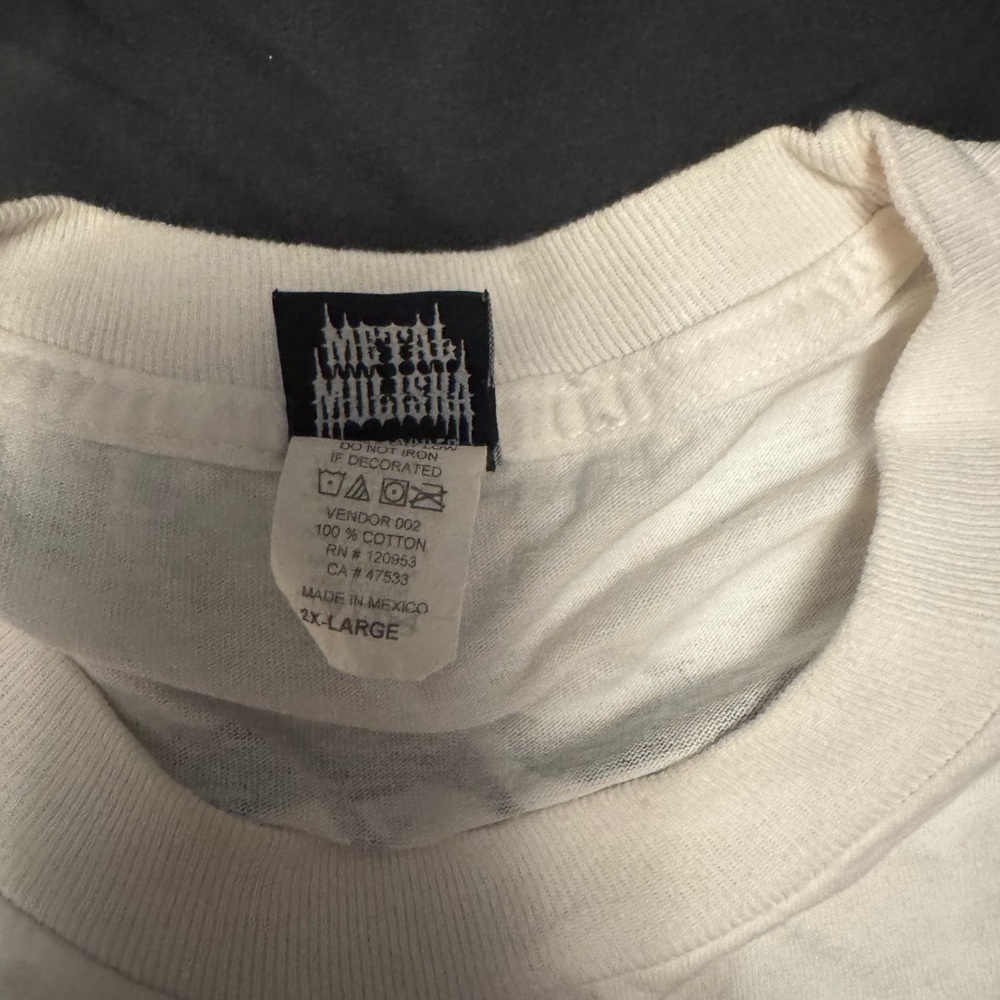 Metal Mulisha Men's Off-White Crewneck Sweater
